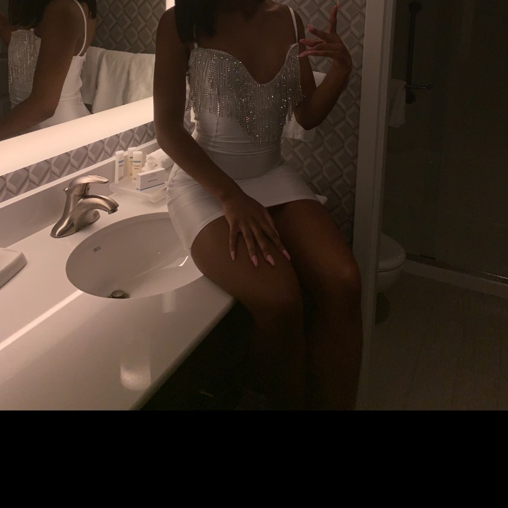 Diamond custom dress